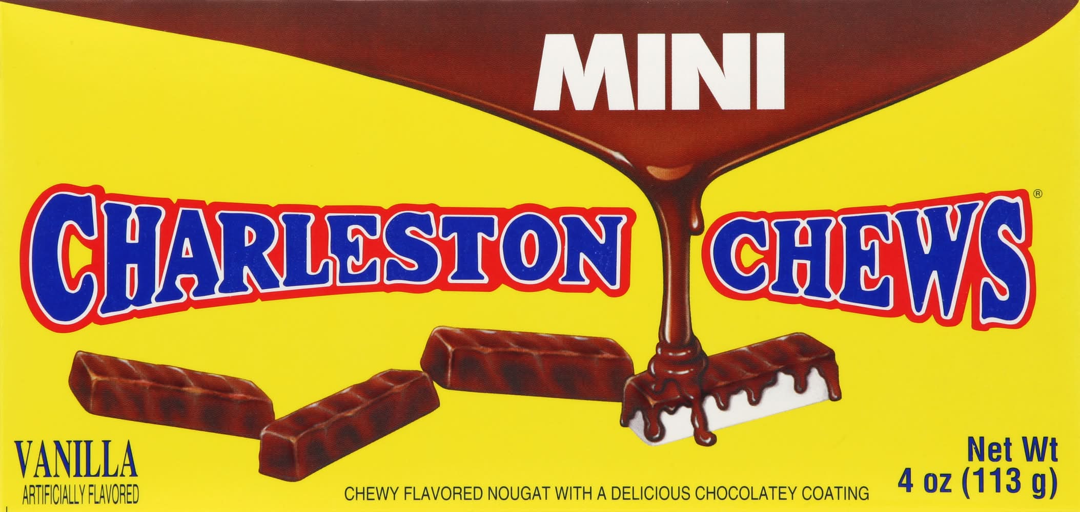 Charleston Chews Mini Nougat, Vanilla (4 oz)