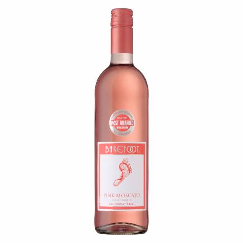 Barefoot Pink Moscato 750mL