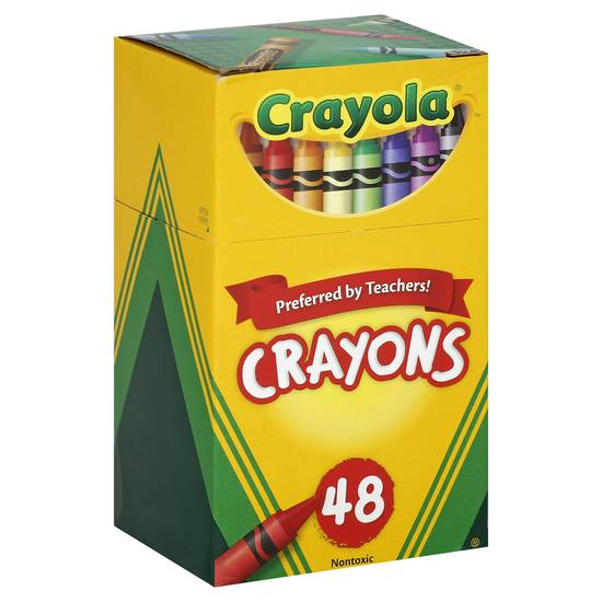 Crayola Non Toxic Crayons (48 ct)