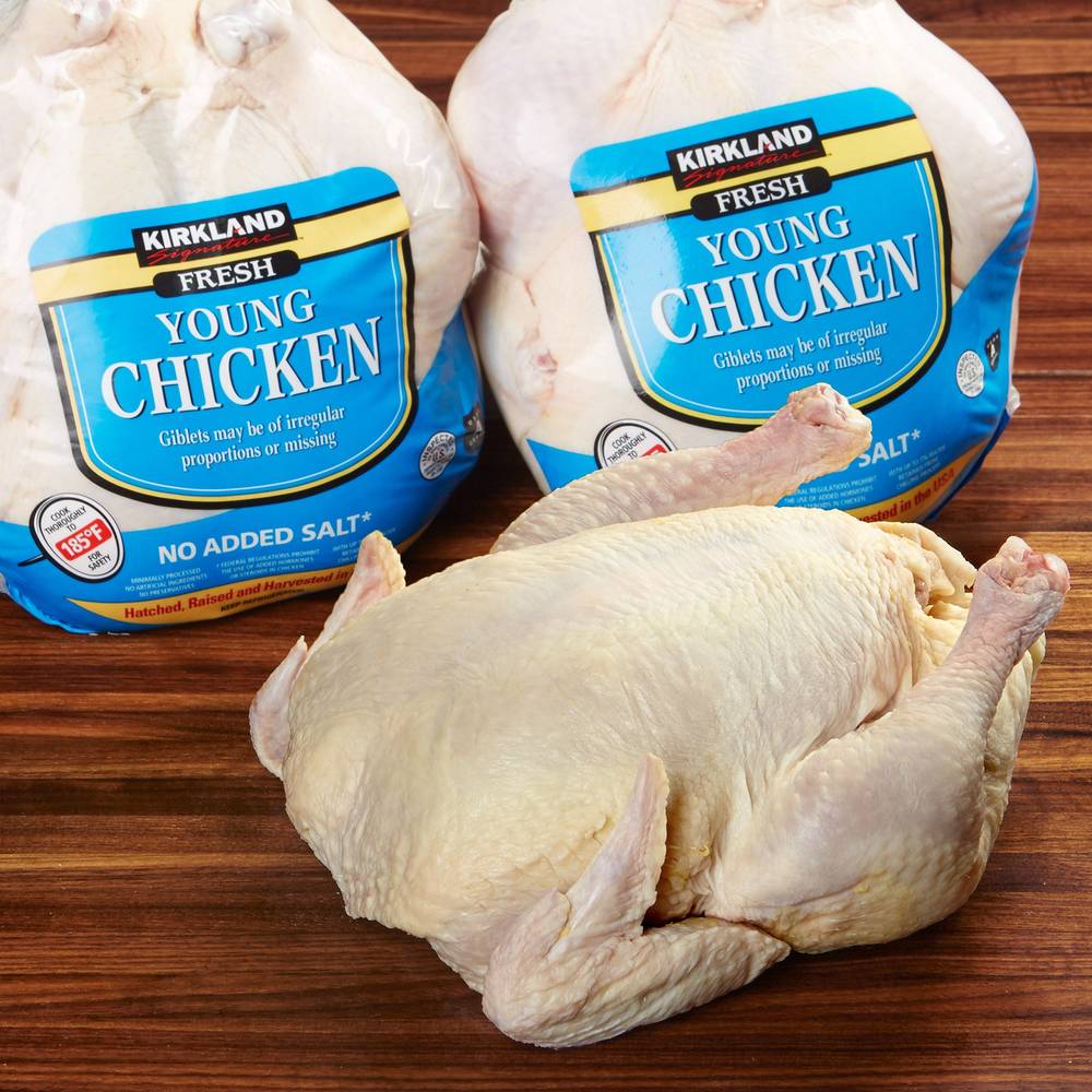 Kirkland Signature Fresh Whole Young Chicken