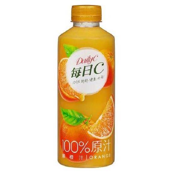 味全每日C100%柳橙汁800ml