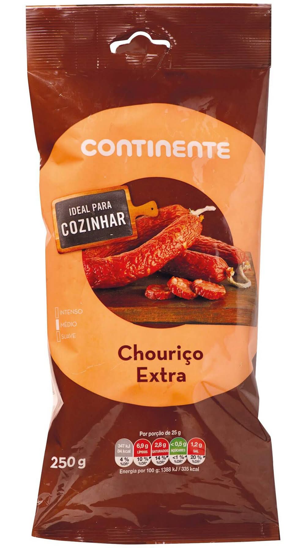 Chouriço Extra Corrente Continente (emb. 250 gr)