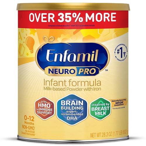 Enfamil NeuroPro Infant Formula - Brain Building Nutrition Inspired by Breast Milk - 28.3 oz