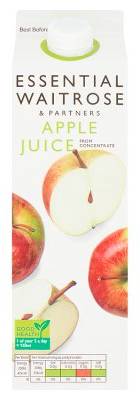 Essential Waitrose & Partners Apple Juice (1L)