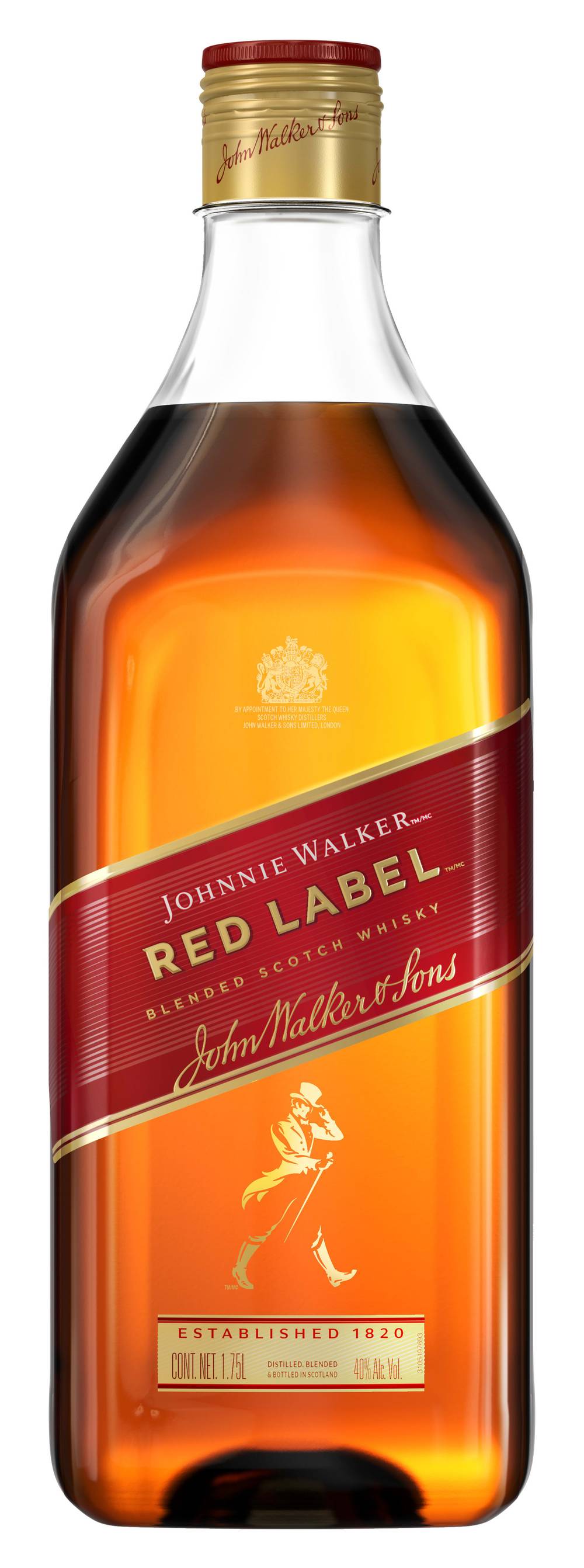 Johnnie Walker Red Label Blended Scotch Whisky (1.75 L)