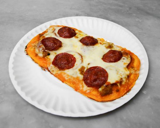 Beef Patty with Cheese and Pepperoni
