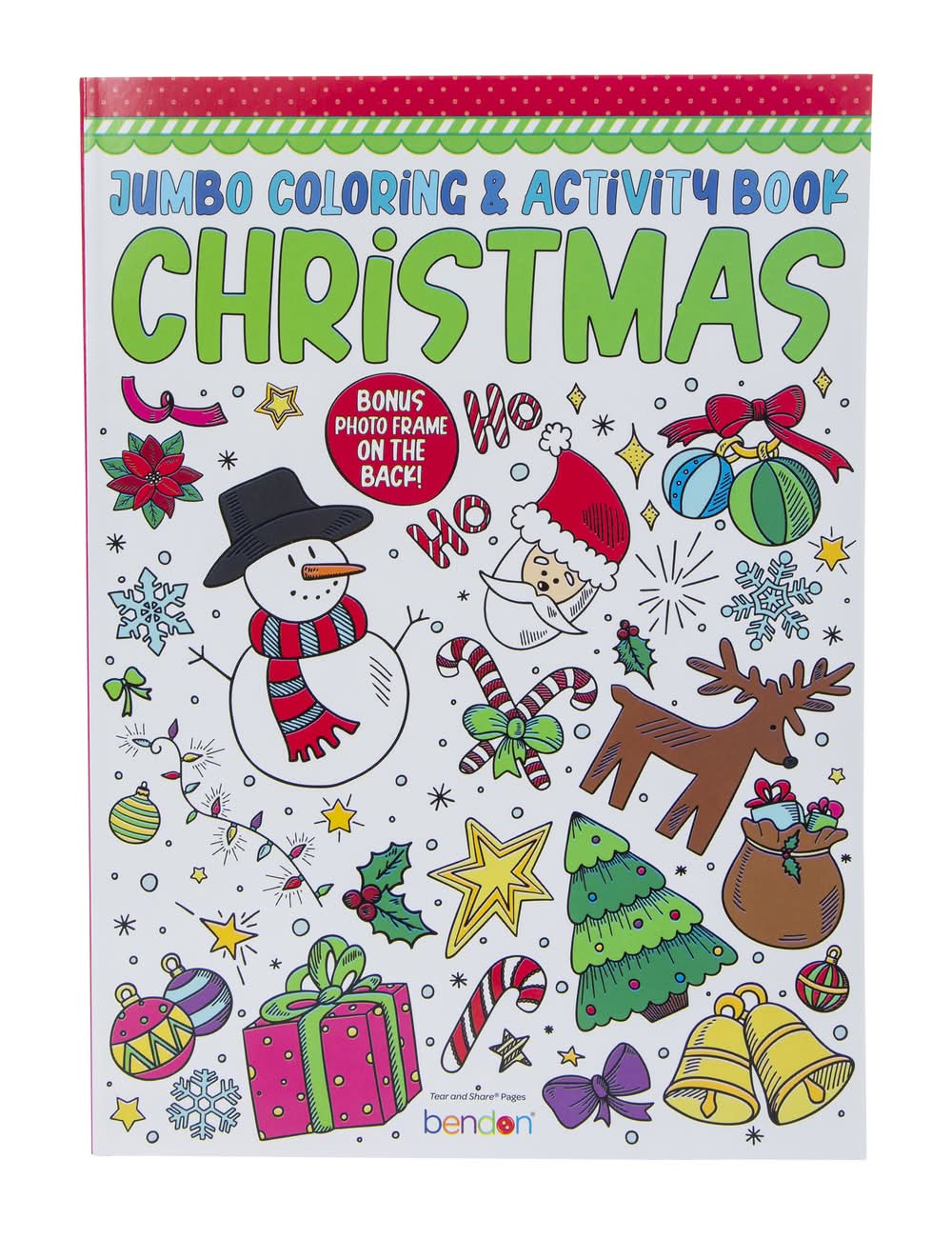 Christmas Jumbo Coloring & Activity Book