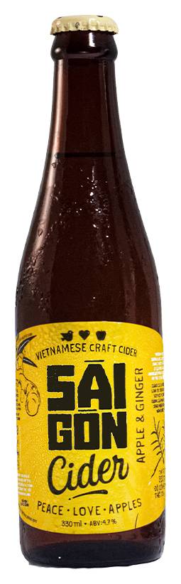 SAIGON Cider Apple & Ginger 4.7% ABV 330ml