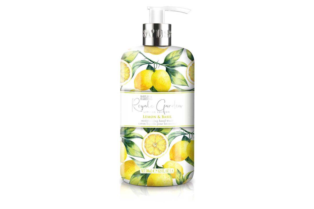 Baylis & Harding Lemon & Basil, Royale Garden Luxury Hand Wash (500ml)