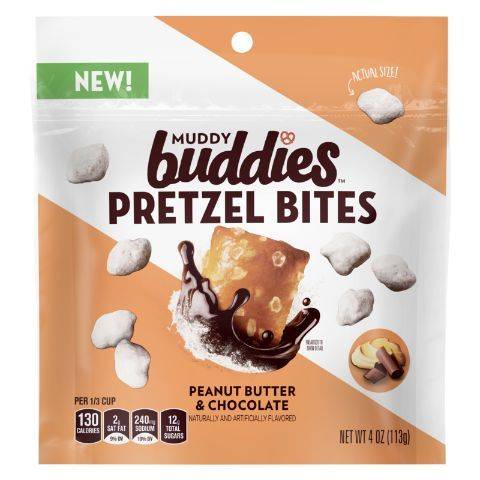 Chex Mix Muddy Buddies Pretzel Bites Peanut Butter & Chocolate 4oz