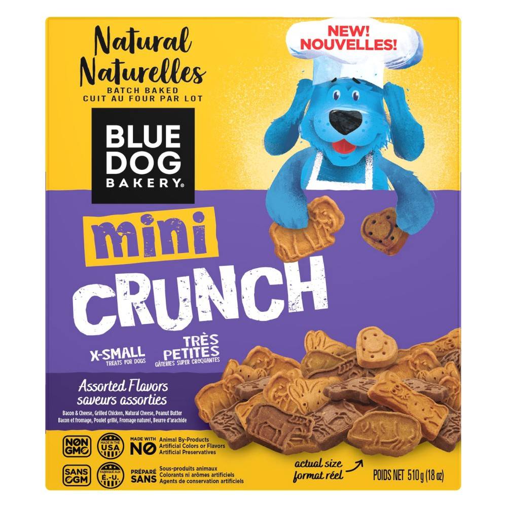 Blue Dog Bakery Mini Crunch Assorted Dog Biscuits Delivery Near Me