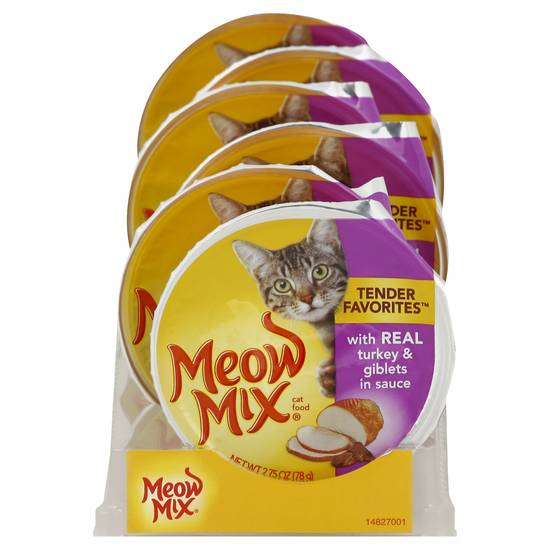 Meow Mix Tender Favorites Cat Food