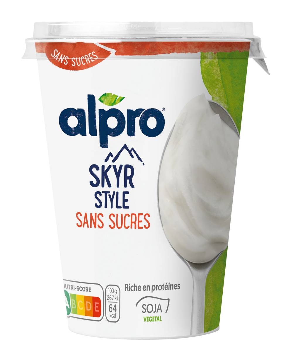 Alpro - Skyr nature base soja sans sucres ajoutés