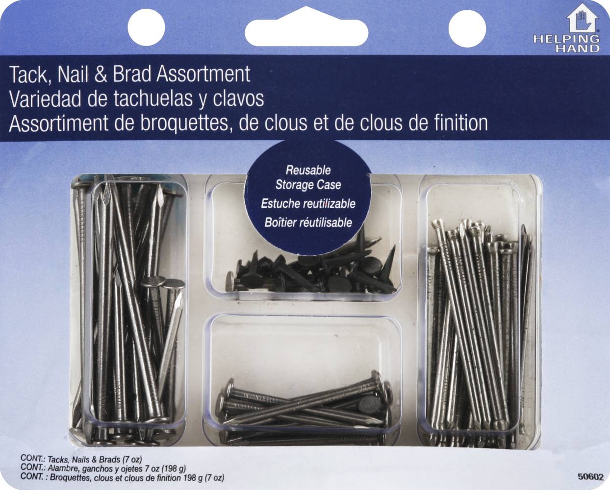 Helping Hand Tack Nail & Brad Assortment