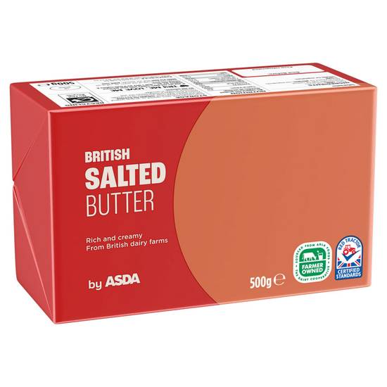 Asda British Salted Butter 500g