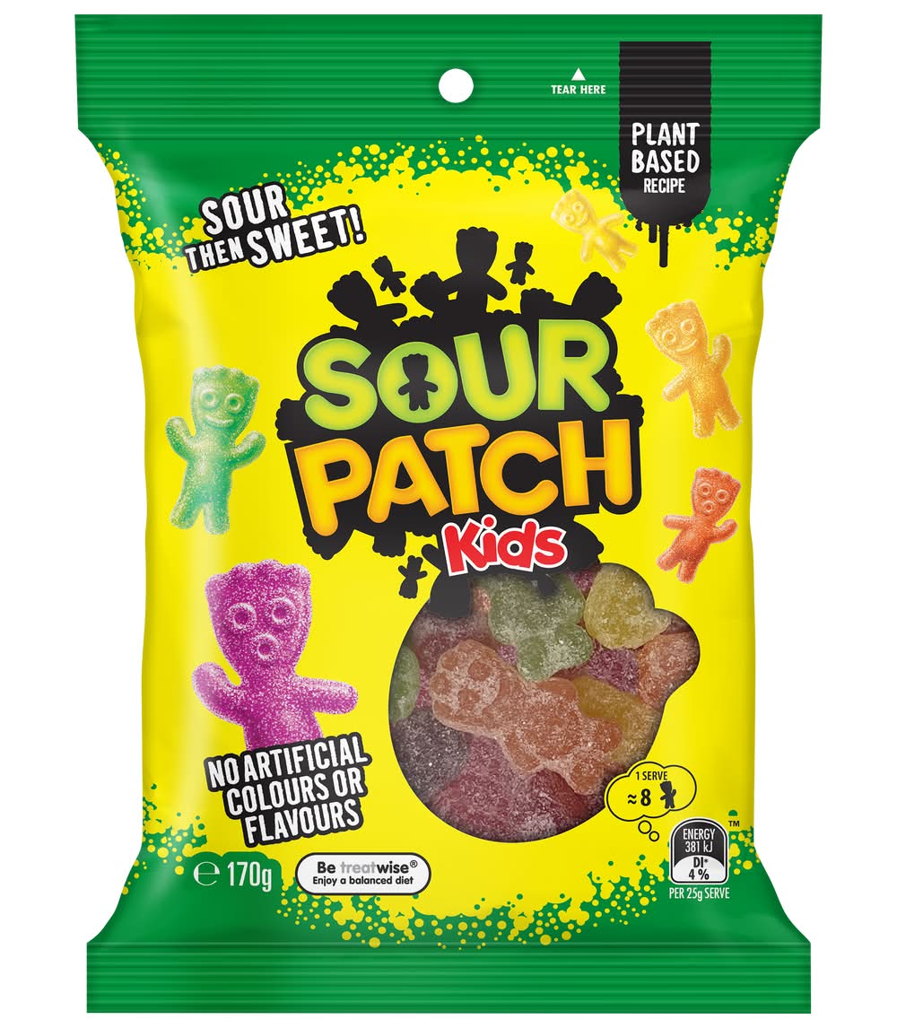 The Natural Confectionery Co. Sour Patch Candies (170g)