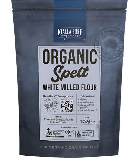 Kialla Pure Spelt Flour 700g