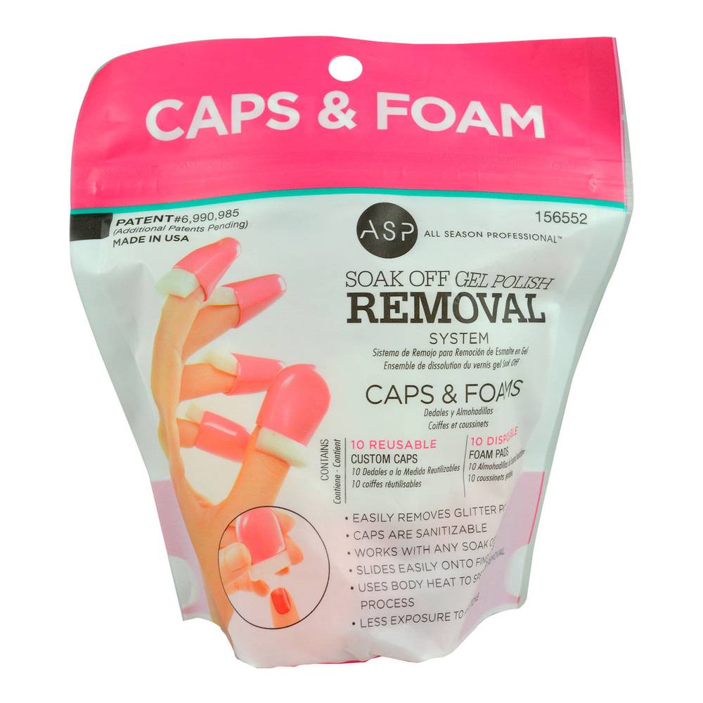 ASP · Kit removedor de esmalte en gel (200 g)