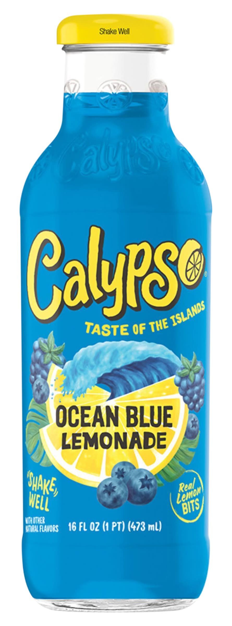 Calypso Lemonade Juice, Ocean Blue (16 fl oz)