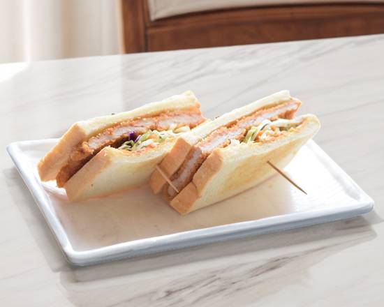 Japanese Pork Chop Sandwich (炸豬排三明治)