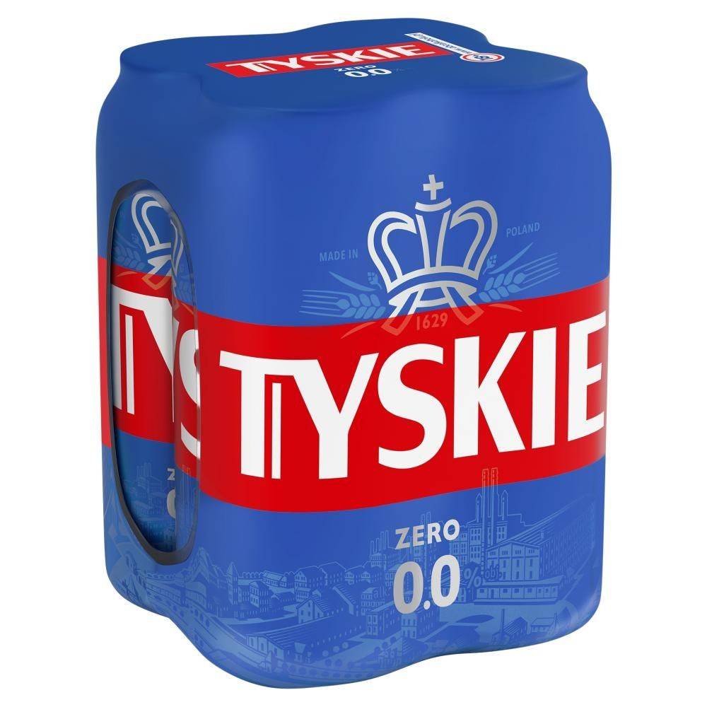 Tyskie Piwo bezalkoholowe 2 l (4 x 0,5 l)