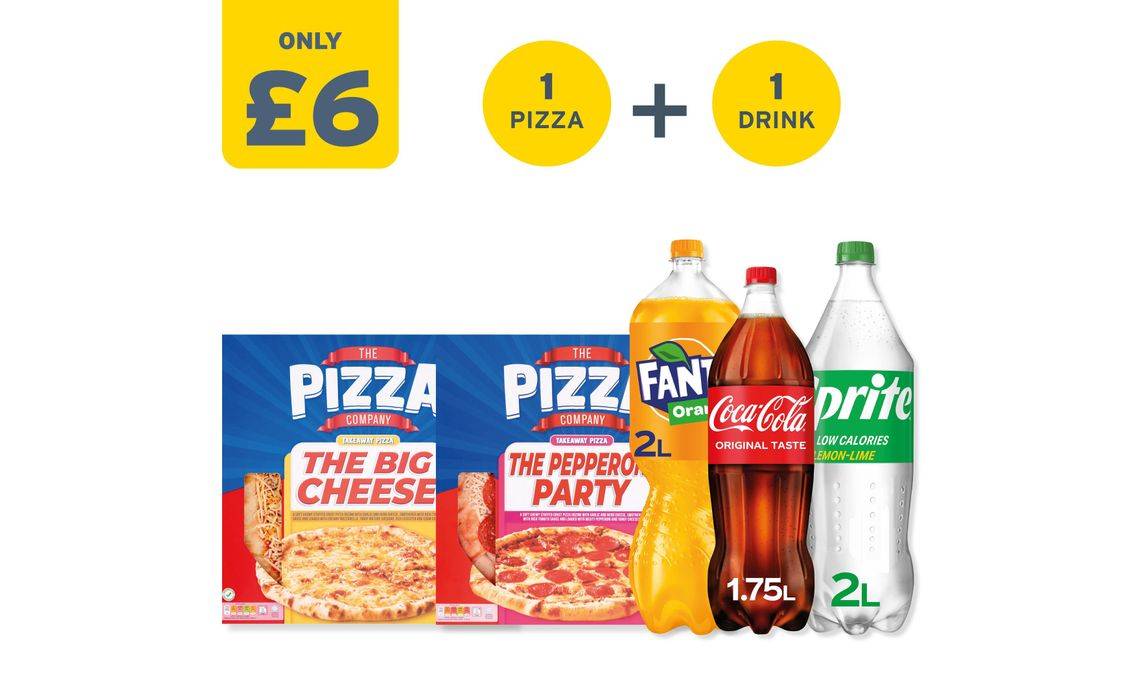 £6: Soft Drink & Pizza Co Bundle