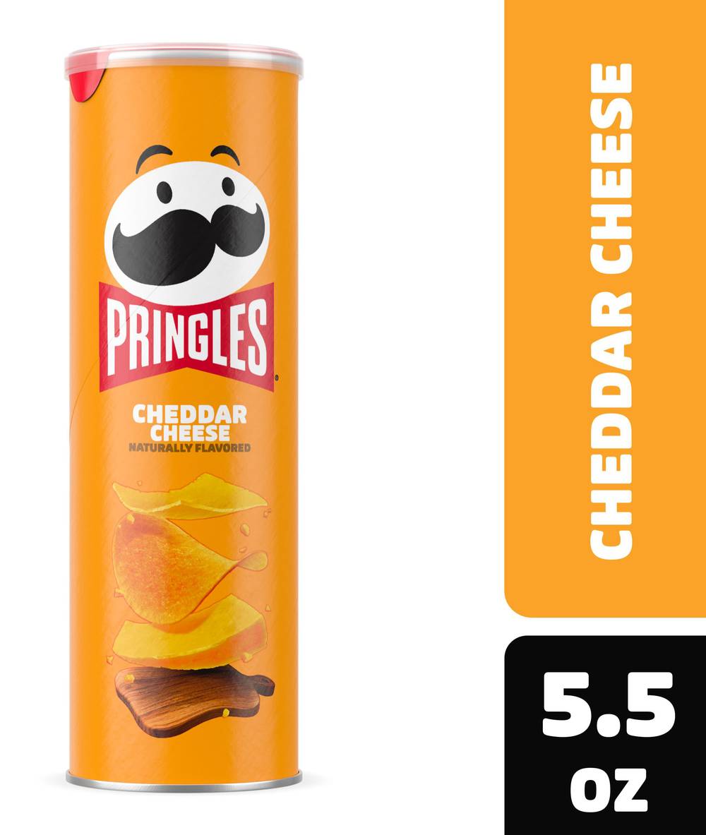 Pringles Potato Crisps, Cheddar Cheese (5.5 oz)