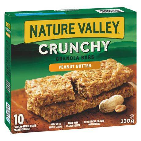 Nature Valley Crunchy Peanut Butter Granola Bars (230 g)
