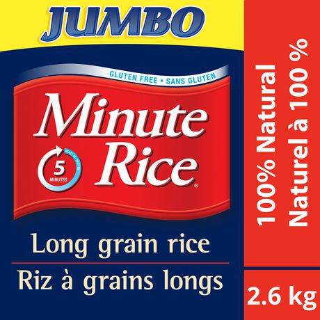Minute Long Grain White Rice (2.6 kg)