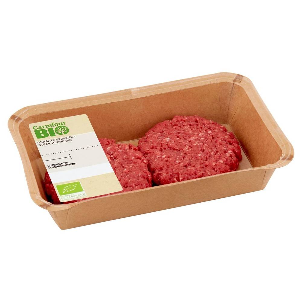 Carrefour Bio Hamburger +/-250g