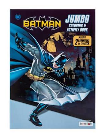 Licensed Jumbo Coloring & Activity Book Batman