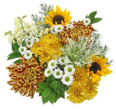 Bouquet Of The Month Sept Standard Multi Color 15 Stems - Ea