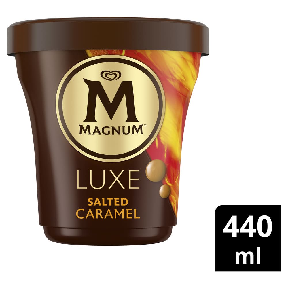 Magnum Luxe Ice Cream Dessert Tub, Salted Caramel (440mL)