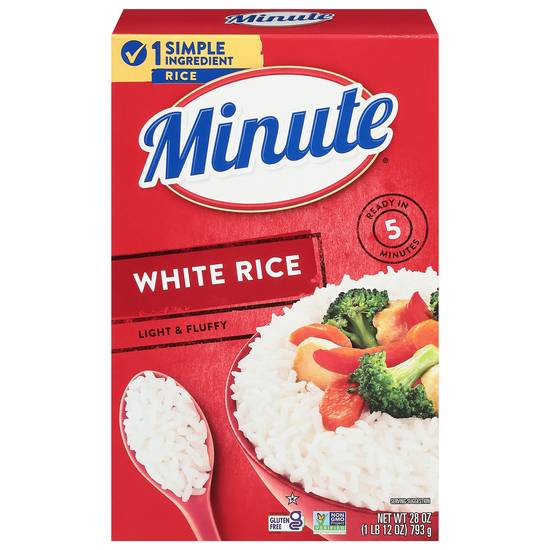 Minute Light & Fluffy White Rice