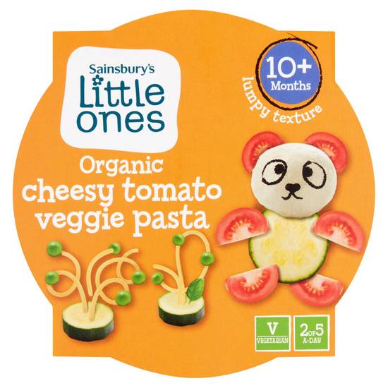 Sainsbury's Little Ones Organic Cheesy Tomato Macaroni 10+ Months 190g
