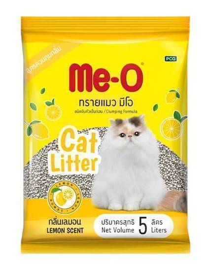 咪歐低粉塵凝結貓砂-檸檬清香5L#8850477000865