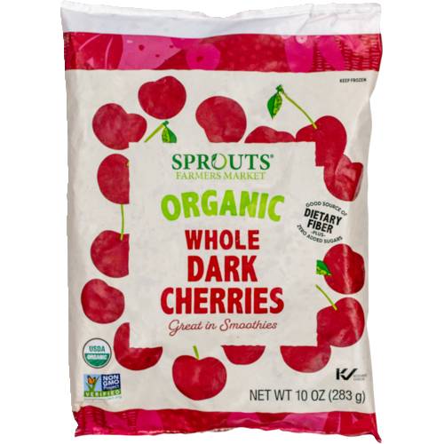 Sprouts Organic Dark Sweet Cherries