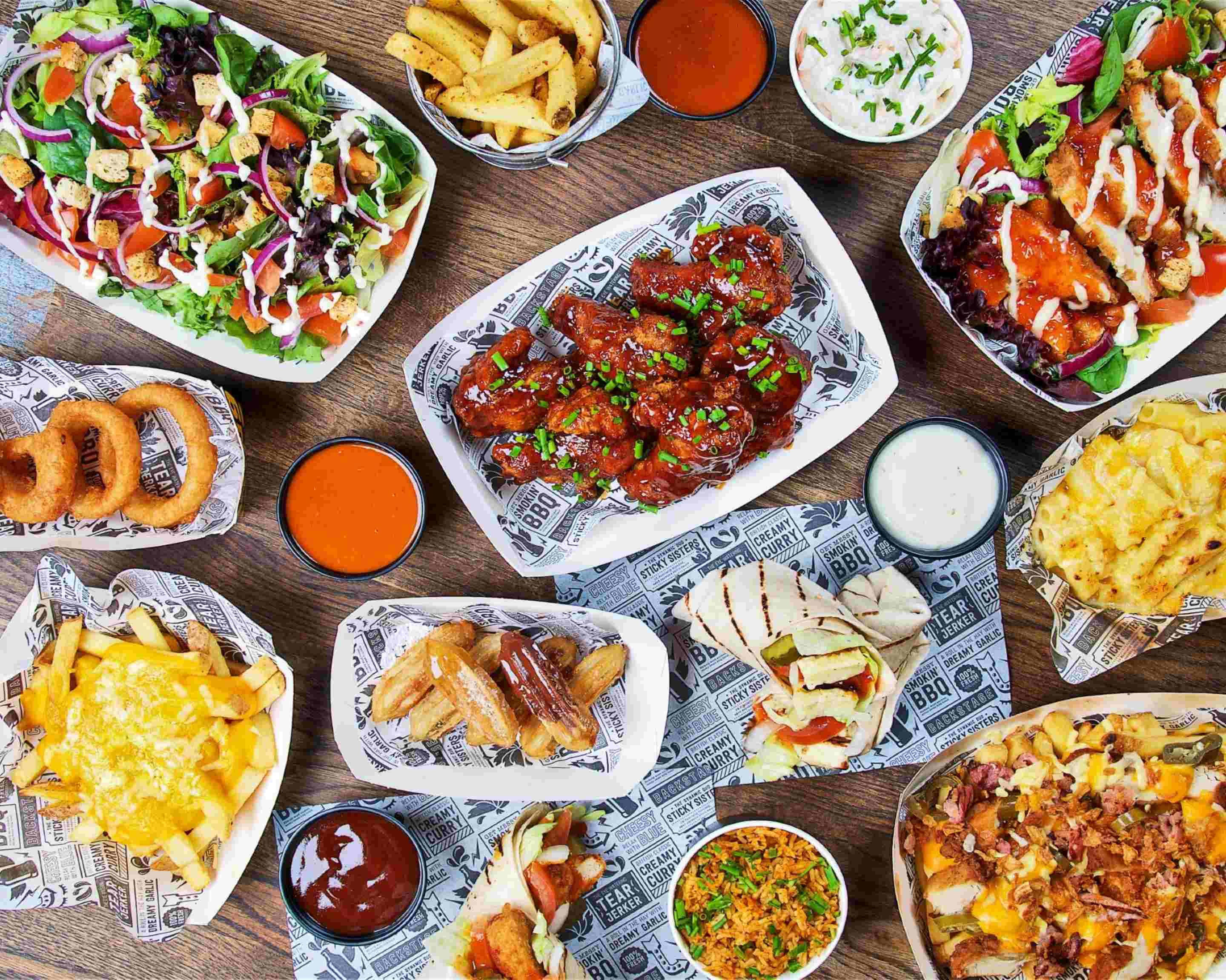 Sticky Sisters (Hinckley) Menu Takeaway in Hinckley Delivery menu