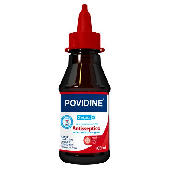 Povidine antisséptico tópico para curativos (100 ml)