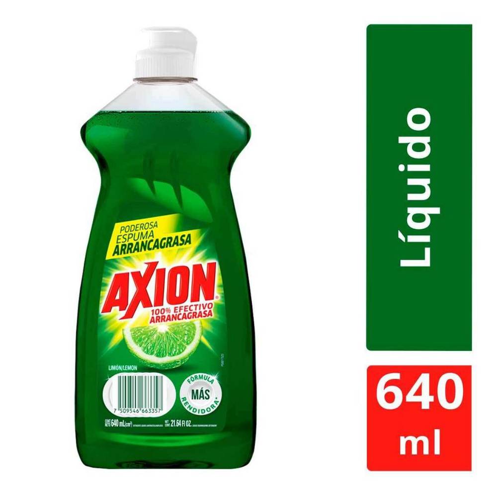 Axion lavatrastes líquido limón