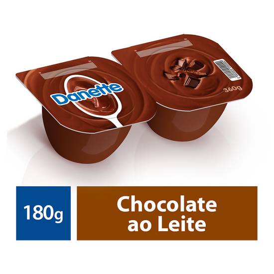 Danette · Sobremesa láctea sabor chocolate (2 un)