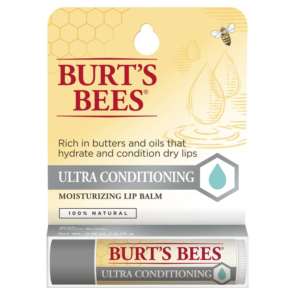 Burt's Bees Ultra Conditioning Moistirizing Lip Balm (0.2 oz)