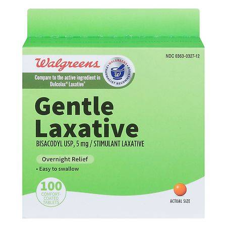 Walgreens Gentle Laxative Tablets (100 ct)