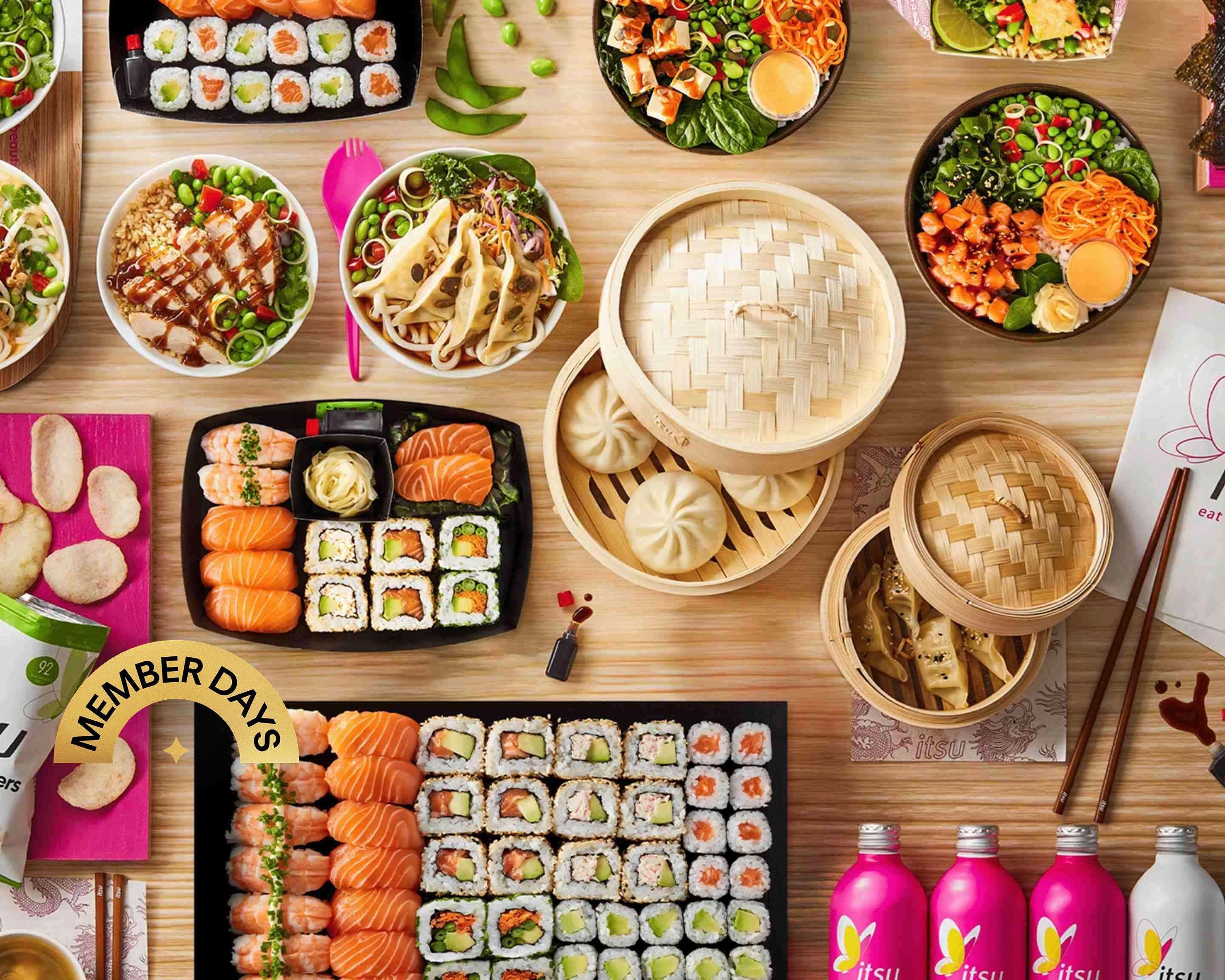 itsu [sushi, noodles & rice'bowls] (Piccadilly) Menu & Prices - London ...