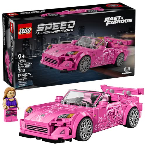 LEGO · Speed champions 2 fast 2 furious honda s2000 77241 juego de construcción, 9+ Años (300 un)