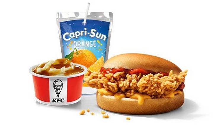 Kids Menü - Crispy Burger