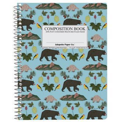 Jalapeno Paper Co. 80 Sheets Composition Ruled Notebook