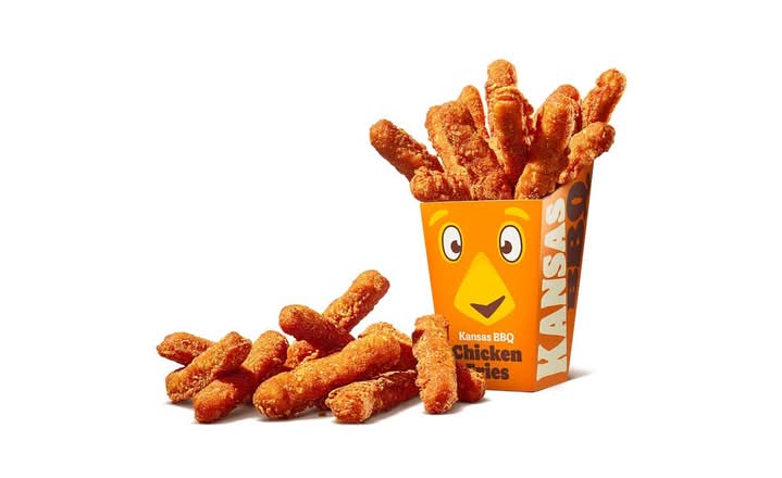 20 Kansas BBQ Chicken Fries