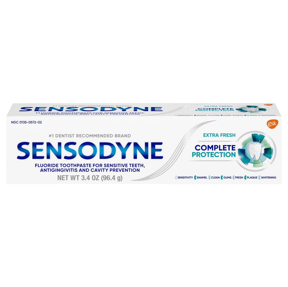 Sensodyne Extra Fresh Complete Protection With Fluoride Toothpaste (3.4 oz)