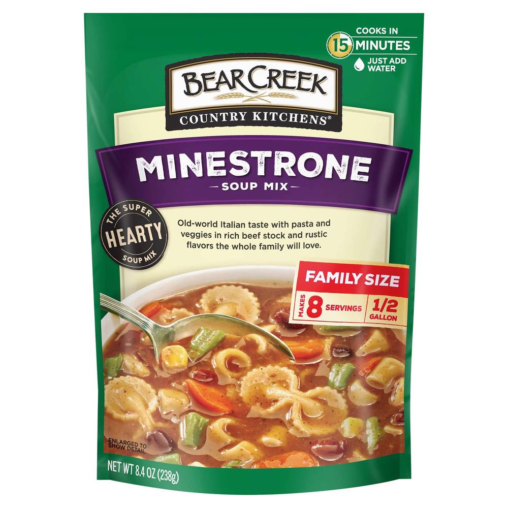 Bear Creek Family Size Soup Mix (minestrone)